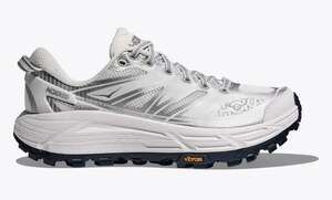 HOKA One One Mafate Speed 2 Trail Running White Silver Unisex. M10 W11